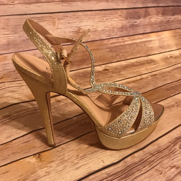 Platform open toe high heels - Picture 4 of 6